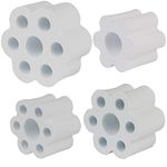 Masbros Cup Turner Foam Inserts Set for 3/4" PVC Pipe Fit All Tumblers Bottles Cups with Mouth Opening Width from 2" to 4" (Set of 4 for 3/4" PVC Pipe)