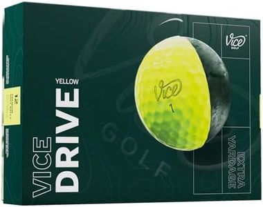 Vice Drive Golf Balls (2025 Model) (Yellow)