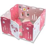 Venture All Stars Duo Lite Baby Playpen - Multi-Award Winning Play Pen for Babies and Toddlers - Includes Play Mats & Activity Panel