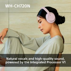 Sony WH-CH720N Wireless Headphones – Noise Cancelling, Black