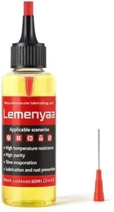 Lemenyaa Door Hinge Lubricant – 2 OZ Silicone Oil with Built-in Nozzle Storage – Non-Spray, No-Drip Formula for Squeaky Hinges, Locks, Garage Doors, Sliding Tracks & More – Odorless & Rust-Resistant