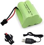 Qsmily® 6V Battery Pack, 2000mAh Ni