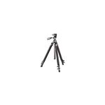 Bushnell - 60" Black Advanced Tripod - Camcorder - Camera - Sightseeing - Travelling - Wildlife - Outdoor - Three-Position Leg - Adjustable - Aluminium - 784030