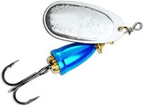 Blue Fox Classic Vibrax 01 Plated 1/8 (Silver/Chrome Blue, Size- 2.38)