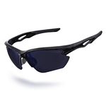 Polarized Sports Sunglasses for Men Women Cycling Running Fishing Glasses TR90 Unbreakable Frame UV Protection