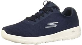 Skechers Womens Go Walk Joy - Ecstatic Sneaker, Navy, 9