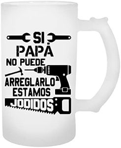 Los Eventos de la Tata - Regalo original para padres - Regalo día del Padre (Jarra de Cerveza)