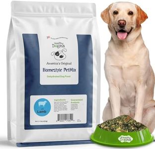 Healthy Dogma - Homestyle PetMix Dehydrated Lamb Dog Food - Clean Ingredient Food - No Preservatives, Homemade Food (Homestyle PetMix with Lamb, 10 lbs)