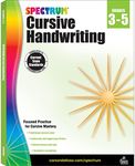 Spectrum Cursive Handwriting Workbook for Kids Ages 8 to 12, Letters and Cross-Curricular Words Cursive Handwriting Workbook for Kids, Grades 3 to 5 - 96 Pages