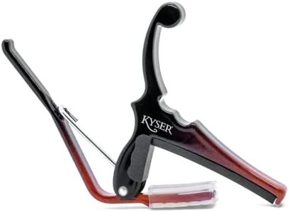 Kyser Quick-Change Capo for electric guitars, Sunburst, KGESNBA