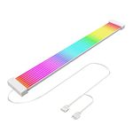 PC RGB Light Strip for PSU Cables PC RGB GPU Cable, CL300 5V 3Pin ARGB Sync PC Cables, Pefect for 6Pin 8Pin 12Pin 16Pin 24Pin PSU RGB Cable Extensions, Colorful for PC Case