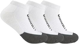 Carhartt Men's Force Midweight Logo Low Cut Sock 3 Pack, White, Large