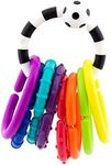 Sassy Ring O Links 9 Piece Set, Links for Stroller or Carrier Seat, 0+ Months