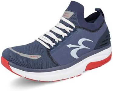 GDEFY Men's MATeeM Cross-Trainer 7 M US - Hybrid VersoShock Performance Proven Pain Relief Shoes with Support Blue,red