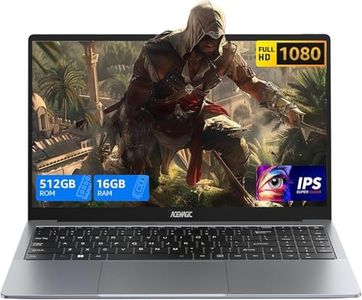 ACEMAGIC PC Portatile Gaming con In-tel Alder Lake N97 (Fino a 3.6Ghz) Gaming Notebook,16GB DDR4 RAM 512GB SSD,WiFi,BT5.0,Type_C, USB3.2,HDMI,Computer Laptop - Versione 2.0