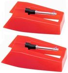 2 Pack Ruby Record Player Needles R