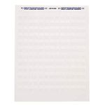 Brady LAT-39-361-1 1" Width X 1.437" Height, B-361B Self-Laminating Polyester, Matte Finish White/Translucent Laser Printable Label (Pack of 1000)