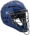 Mizuno Samurai G3 Catcher's Helmet, Navy