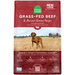 Open Farm Grass-Fed Beef & Ancient Grains Dry Dog Food, 100% Grass-Fed Wagyu Recipe with Wholesome Grains and No Artificial Flavors or Preservatives, 4 lbs