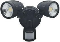 LED Security Flood Light Twin Spotlight Motion Sensor Outdoor Waterproof