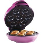 Brentwood TS-250 Appliances Electric Food Maker-Mini Donut Maker, Pink