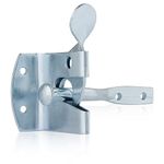 XFORT Zinc Auto Gate Latch, Door Lock with Resistance to Corrosion and Protection Against The Weather, Suitable for External Use As Garden Gate Latch, Shed Door Lock, Door Latch