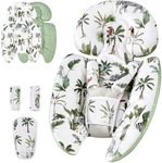 Infant Insert Compatible with 4moms Mamaroo & Graco Swing and Infant Car Seat, Stroller, Other Baby Swing, Rocker, Bouncer, Bassinet Newborn Insert Head & Body Support Cushion, Reversible Design