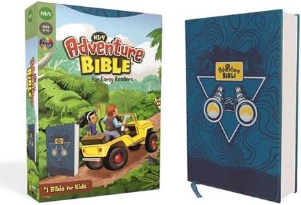 NIRV Adventure Bible For Early Readers, Full-Colour Edition [Blue]