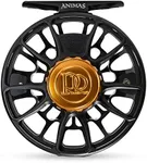 ROSS REELS Animas Fly Fishing Reel | Durable Lightweight High-Performance Ultra-Large Arbor Reel for Fly Fishing in Freshwater & Saltwater, 5-6wt, Matte Black