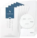 MUTOFACE Hyper Hygenon Face Facial & Neck Mask Sheets 50ml Korean Skincare Premium Quality Collagen Hyaluronate Vitamin C Essence Sensitive Skin (Pack of 5)