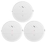 Glass Break Alarm 125dB Window Vibration Detector Sensor Alarm 3 Pack Ultra-Slim Anti-Theft Alarm for Door and Window with Ajustment Sensitivity