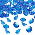 Bright Creations Diamond Acrylic Gems, Vase Fillers (Blue, 150 Pieces)