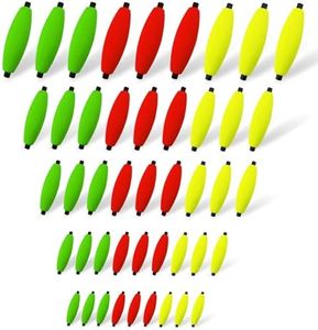Narcissus Fishing Bobbers Floats for Catfish, Vibrant Hard Foam Fishing Peg Floats,Strong Buoyancy for Fishing Freshwater Saltwater,Perfect for Santee Catfish Rig