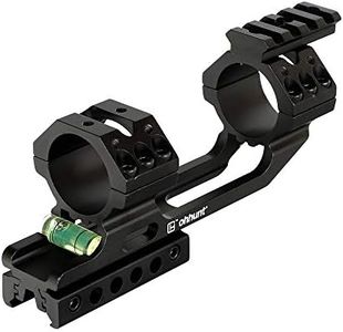 ohhunt Scope Mount 1 inch 30mm Cantilever Scope Mount fits 11mm 3/8" Dovetail Rail and 20mm Picatinny Weaver Rail