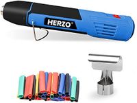 HERZO Mini Heat Gun,Electric 350W Portable Hot Air Heat Gun for DIY Craft Embossing,Shrink Wrapping PVC,Drying Paint,Clay,Rubber Stamp