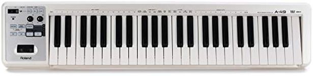 Roland A-49-WH 49-Key MIDI Controller - White (A-49-WH), Medium