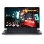 Alienware x17 R2 17.3" FHD 360Hz 1ms Gaming Laptop, Intel Core i7-12700H, NVIDIA GeForce RTX 3080 Ti 16GB, 32GB RAM, 1TB SSD, AlienFX mSeries Keyboard, NVIDIA G-SYNC, Windows 11 Home (Lunar Light)