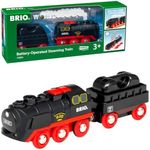 BRIO - B/O Steaming Train 3 Pieces