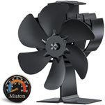 Miaton Log Burner Fan Silent Operat