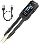 Focemta Precision LCR-101A Meter Handheld - Digital LCR Meter Measures Capacitance Inductance Resistance with Auto Component Recognition Electronic Component Analyze