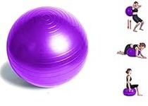 Exercise Ball Yoga Ball Anti Burst For Fitness Gym Equipment For Women Home, Free Weights Exercise, Pregnancy Birthing Or Pilates Indoor Outdoor Use