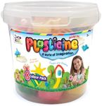 Plasticine Fun Bucket - Sensory and Educational Craft Toys for Kids, Never Dries Out, Ages 3+