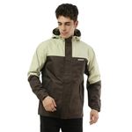 Zeel Raingear Stylish Rain Jacket for Men Waterproof for Bike Riders with Adjustable Hood along with inner pockets,Waterproof Rainwear with Lightweight Polyester Jacket, ZRR002
