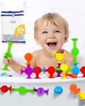 BUNMO Textured Suction Bath Toys 24