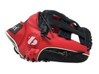 BARNETT JL-120 REG Baseball Glove, outfied, polyurethane, size 12,5" Red (RED) (RED)
