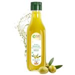 Pure Nutrition Naturals Virgin Olive Oil 500Ml Pet Bottle, Cold Pressed & Natural, Ideal For Everyday Indian Cooking, Deep Frying, Salad Dressing, Garnishing, Baking & Sauteing | Imported From Spain