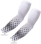 Tough Outdoors Sports Compression Arm Sleeves for Kids Men & Women - Girls Boys Baseball Arm Sleeve Youth and Teen - For Playing Football Basketball Shooting Volleyball
