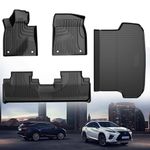 Original 2016-2022 RX Floor Mats and Cargo Liner for Lexus RX/RX350/RX450h (Not Fit L Model with 3rd Row Seating) - Custom Fit TPE All Weather Floor Liners and Trunk Mat for Lexus RX 2016-2022