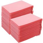 MANCHAP 50 Pack 18 x 23cm Pink Poly Bubble Mailers, 7 x 9 Inch Self Seal Pink Bubble Packaging Bags Mailing Envelopes for Postal Mail Gift Wrap