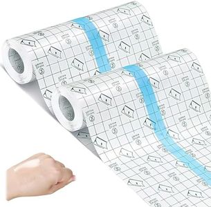 2 Rouleau Pansement Waterproof, Pansement Tatouage Waterproof, 2M x 15 CM Bandage Tatouage, Transparent Pansement Étanche, Imperméable Film Tatouages Bandage Adhésif, pour Sport, Douches